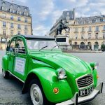 Paris Citroën 2cv Guided tour Place des victoires